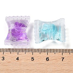 Прозрачные акриловые бусины&nbsp;X-OACR-H112-06A