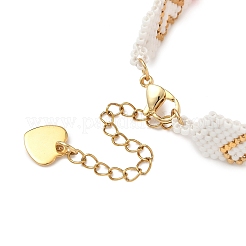 Браслеты из стеклянных бусин для женщин&nbsp;BJEW-MZ00213