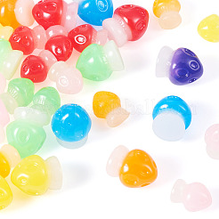 30 шт. 2 стиля светящегося смоляного грибного украшения&nbsp;RESI-TA0004-04A