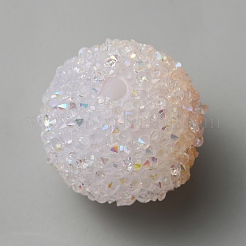 Бисера матовым акриловым&nbsp;MACR-WH0007-91B