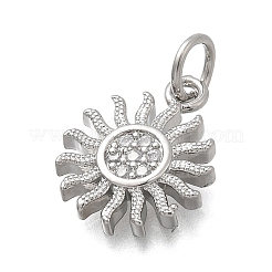 Латунные микро проложить кубического циркония подвески&nbsp;KK-D431-019P