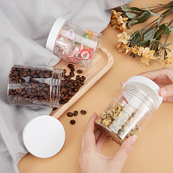 Прозрачные пластиковые контейнеры для бусинок для домашних животных CON-PH0002-19A