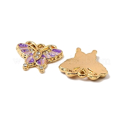 Нержавеющая сталь 304 с эмалированными подвесками из хрустальных страз STAS-G358-06G-03