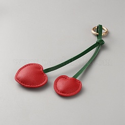 Брелок из искусственной кожи и сплава&nbsp;KEYC-TAC0030-07