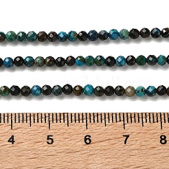 Natur Chrysokoll Perlen Stränge&nbsp;G-Z150-A05-3mm-B