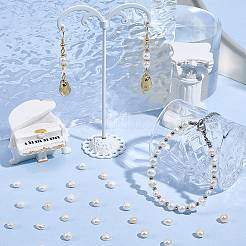 1 нить бусин из натурального культивированного пресноводного жемчуга&nbsp;PEAR-PA0001-02