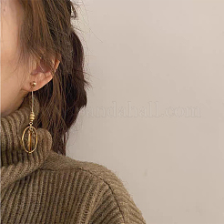 140шт 10 стильных латунных соединительных кольца KK-HY0001-03G