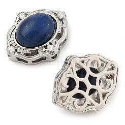 Натуральные ляпис-лазурь многонитевые звенья&nbsp;KK-M304-04P-01