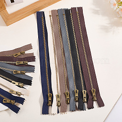 12 шт. двухцветная нейлоновая застежка-молния FIND-GF0008-20C