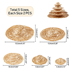 Кукла в соломенной шляпе DIY-NB0003-77
