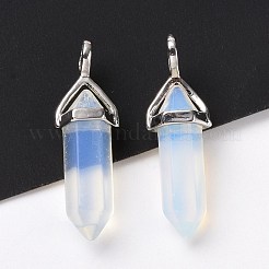 Опалитные остроконечные подвески&nbsp;G-K329-21P