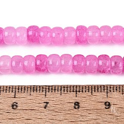 Colliers de perles de verre teintées à effet ombré&nbsp;GLAA-Q106-05A-A12