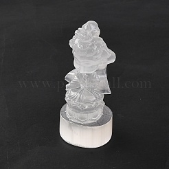 Figurines en sélénite naturelle&nbsp;DJEW-Q006-01C