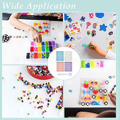 4 шт. лоток для плавких вставок из полиэтиленового пластика&nbsp;DIY-ME0002-59