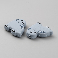 Пищевые экологически чистые силиконовые бусины в виде динозавров&nbsp;LS-SIL-TAC0004-17