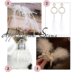 2м модная отделка из перьев страуса&nbsp;DIY-GF0009-45A-02