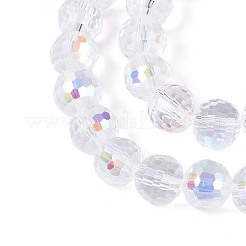 Гальванизируйте прозрачное стекло бисер нитей&nbsp;EGLA-N024-01A-C01