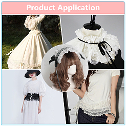 Полиэстеровое шелковое кружево AJEW-WH0816-141B