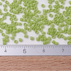 MIYUKIデリカビーズ小  シリンダー  日本製シードビーズ  15/0  （dbs0733)不透明なchartreuse  1.1x1.3mm  穴：0.7mm  約35000個/袋  100 G /袋&nbsp;SEED-J020-DBS0733
