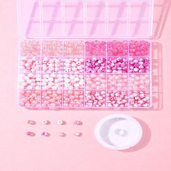 Набор для самостоятельного изготовления украшений в розовой цветовой гамме&nbsp;DIY-FS0008-78