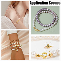 60шт латунные обжимные бусины KK-HY0004-18