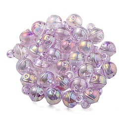 Радужный переливающийся прозрачный акриловый кулон с УФ-покрытием&nbsp;OACR-P010-06C