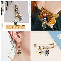 Подвески из эмали и сплава ENAM-CJ0001-37