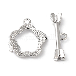 Латунные застежки-молнии из прозрачного кубического циркония KK-P234-64P