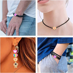 200шт бусины из полимерной глины ручной работы&nbsp;CLAY-YW0002-20