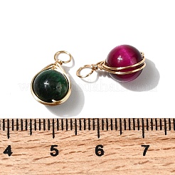 16шт 16 стиля смешанные подвески с драгоценными камнями FIND-FH0006-91