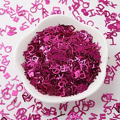 Украшение аксессуаров пластиковая пайетка / блестки бисер X-PVC-E001-12-YD03