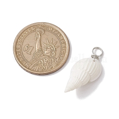 Кулоны из натуральных ракушек PALLOY-JF02682-02