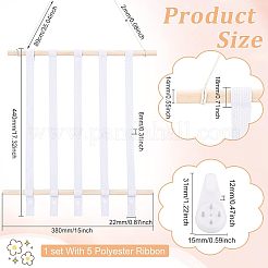 Подвесная рамка для хранения заколок HJEW-WH0248-138B