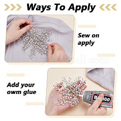 1 шт. латунная фурнитура для украшения волос KK-FG0001-31