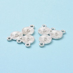 Supports du connecteur en alliage avec strass&nbsp;EA10684Y-NFS