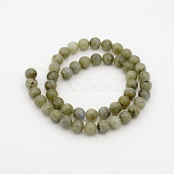 Labradorite naturale perle tonde fili&nbsp;G-N0148-05-3mm