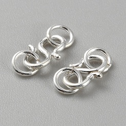 925 стерлинговое серебро и застежки в виде крючка S STER-WH0010-50A