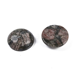 天然の藍閃石カボション  半円  18x6~8mm&nbsp;G-T020-18mm-40