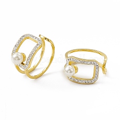 Кольцо-манжета из нержавеющей стали 304 с ионным покрытием (IP) и кубическим цирконием для женщин&nbsp;LS-RJEW-C060-04G