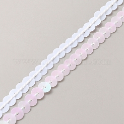 Funkelndes PVC-Paillettenband&nbsp;OCOR-WH0090-70C
