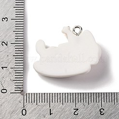 Pendenti in resina opaca a tema halloween&nbsp;RESI-D075-03B