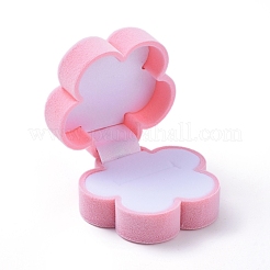 Бархатные шкатулки в форме цветков сливы VBOX-L002-F01