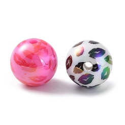 Акриловые бусины с УФ-покрытием&nbsp;X-MACR-K351-22