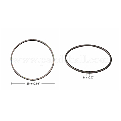 Латунные соединительные колечки&nbsp;LS-X-EC18725MM-B