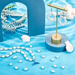 2 нить бусин из натурального культивированного пресноводного жемчуга PEAR-NB0001-10