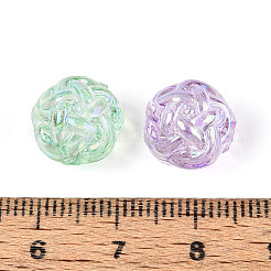 Уф-покрытие прозрачные акриловые бусины&nbsp;OACR-N150-21-01