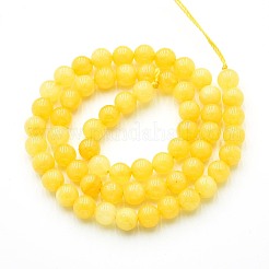 Природного кварца нитей бисера&nbsp;G-N355-6mm-17