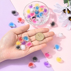 10 шт. подвески из матовой смолы&nbsp;RESI-YW0004-45G