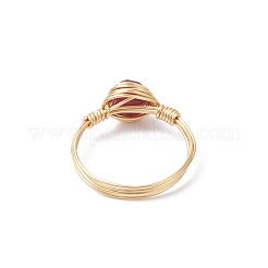 Кольца из натурального турмалина RJEW-JR00930