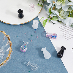 Стеклянная ваза&nbsp;AJEW-SP0002-41B